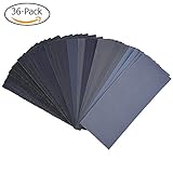 120 to 3000 Assorted Grit Sandpaper for Wood Furniture Finishing, Metal Sanding and Automotive Polis