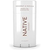 Native Deodorant | Natural Deodorant for Women and Men, Aluminum Free with Baking Soda, Probiotics, Coconut Oil and Shea Butt