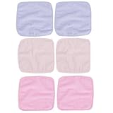 Babies R Us 6 Pack Woven Washcloths - Multi - Girl by Babies R Us [並行輸入品]