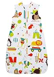 エデュテ グロバッグ grobag カーニバルトラベル Carnival Travel 0~6ヶ月 2.5tog イギリス生まれの赤ちゃん用寝袋 スリーピングバッグ 着る毛布 着る布団 おくるみ