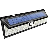 YESDA 【改良版】超明るい 90LED ソーラーライト 広角照明 人感センサー 玄関入口/屋外/軒先/ガーデン/駐車場などに適用