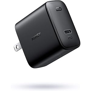 AUKEY 充電器 USB-C急速充電器 アダプタ 30W 最小・最軽量クラス 折畳式 / PD3.0対応 iPhone…