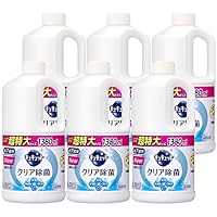 【ケース販売】キュキュット 食器用洗剤 クリア除菌 グレープフルーツの香り 詰め替え 大容量 1380ml×6個