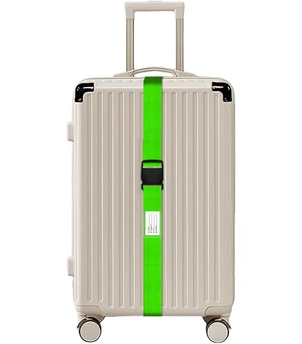 Amazon.co.jp: 羽田空港フランクミュラースーツケースベルト白