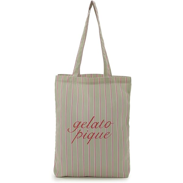 Amazon.co.jp: [ジェラート ピケ] 【EC限定】ストライプフリルトート