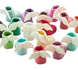 ベビー キッズ 靴下 おしゃれ あったか ふわふわ お祝い 天使の羽 1歳〜３歳くらい (ピンク)