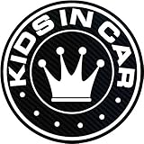 KIDS IN CARマグネット（ホワイト）
