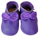 Bellio オーガニックレザー ベビーファーストシューズ ロゼット PR 20/21