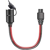 アップグレード版 EC5シガレットライターソケットアダプター ポータブル車ジャンプスターターEC-5バッテリーブースター出力12V DC 延長線(通常版)