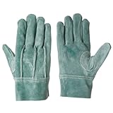 シモン　オイル革手袋【革手袋】（背縫い・床革当て付き・10双入り）《002-107AP-Wオイル・L》