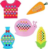 趣味のフェルトキット セット 手芸 キット モンテッソーリ 格子編み ハンドメイド DIY (全種セット)