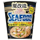 日清食品 カップヌードル 魔改造シーフードヌードル 明太チーズ海鮮もんじゃ味 77g×20個