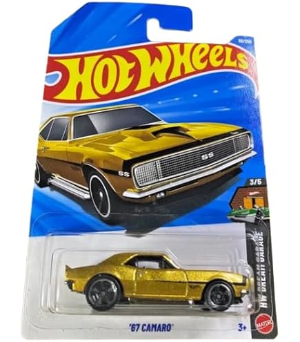 ホットウィール　'67 カマロ ホットウィール Hot Wheels ZAMAC '67カマロ カマロフィフティ5/5