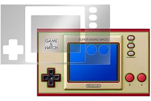 ミヤビックス 目に優しい ブルーライトカット 本体・液晶保護シートセット ゲーム＆ウオッチ スーパーマリオブラザーズ 用 日本製 OverLay Eye Protector OEGWMARIOSET/S/12