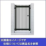 YKK ap シンプレオ門扉T1型 片開き 門柱仕様 08-10L HME-T1 プラチナステン