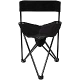 Pacific Pass Lightweight Portable Tripod Camp Chair, Includes Carry Bag
