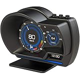Amazon Co Jp Wiiyii カーhud ヘッドアップディスプレイ Ap 6 Obd Gps スマートゲージ すべての車に最適 車 バイク