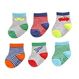 Carter's ベビー用靴下 男の子 6足セット