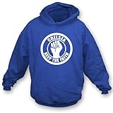 パンクFootball Chelsea Keep the Faithフード付きスウェットシャツ、カラーロイヤルブルー 3L ブルー