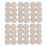 48パックフェルトパッド1インチパッドself-stickフェルトパッド家具脚パッドを保護木製床Hardwood &ラミネートフローリングハードサーフェス K-F5007-8