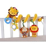 Guurachi Multi-function Bedroom Decoration Infant Baby Activity Spiral Bed & Stroller Toy & Travel A