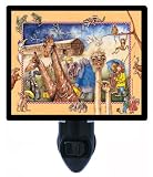 動物のThe Ark Night Light – Religious – Noah LED Night Light