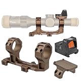 3点セット [ 良品武品 ]EVOLUTION GEAR GEISSELE 1.93" スコープ マウント DE ＆ ROF-90 マウント ＆ HRSドットサイト本体 レプリカ セット ハードアナダイズド仕上 金属製