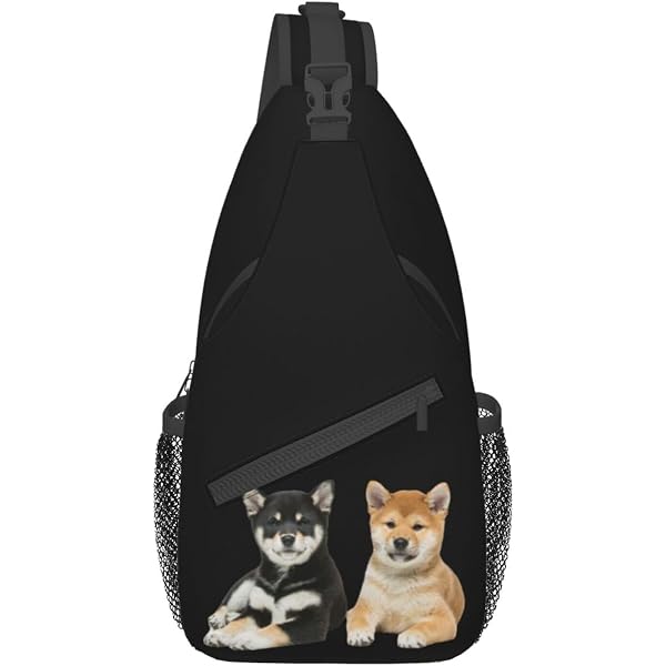 Amazon | [NEXEAR] 柴犬 犬柄 軽量ショルダーバッグ アウトドア