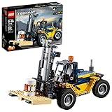 LEGO Technic Heavy Duty Forklift Building Kit (592 Piece), Multicolor