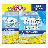 ライフリー チャームナップ 【軽い尿もれの方へ】吸水さらフィ ロング・パンティライナー 無香料 羽なし 10cc 19cm 80枚 吸水ナプキン 吸水パッド 吸水ライナー 【Amazon.co.jp限定】