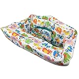 Lamptti ベビー&キッズ ポータブル スーパーマーケット ショッピングカート シートクッション 折りたたみ式 幼児 子供 トロリーシートパッド