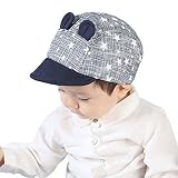eriso Baby Navy Bear野球キャップwith Pop Star カラー: ブルー