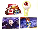 【ねこ娘＆鬼太郎＆目玉おやじ＆山田】 鬼太郎誕生 ゲゲゲの謎 ダイカットステッカーセット