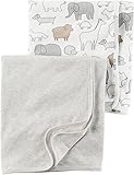カーターの赤ちゃんの2 - Pack Swaddle Blankets カラー: グレー