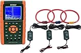 Extech PQ3470-30 3-Phase Graphical Power and Harmonics with 3000 Amp Current Clamp Probe [並行輸入品]