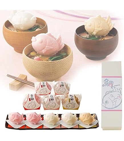 Amazon | シーラック MEDE鯛 10A(3色最中の幸せのお味噌汁) 引き出物