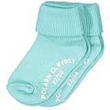 Polarn O Pyret 2 - Pack滑り止めソックス(ベビー) カラー: ブルー