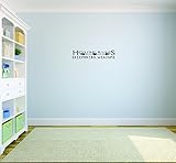 デザインwith Vinyl Moti 2725 3デカール壁ステッカー: House Rules Sleepovers Welcomeキッズティーン少年少女Kids Mom Dad Family Q