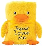 Brownlow Kitchen Baby Blankie with Jesus Loves Me, Duck by Brownlow Kitchen [並行輸入品]
