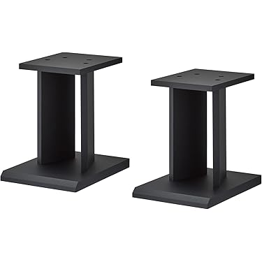 スピーカースタンド 木製 ブラウン 2台 左右 小型 スピーカースタンド 木製 ブラウン 2台 左右 小型 Amazon.co.jp