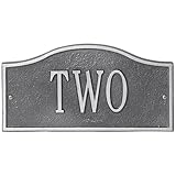 Rolling Hills MiniアドレスPlaque仕上げ:ブラックandゴールド