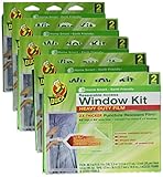 DuckブランドShrink Filmウィンドウアクセスキット、2 Count ( Pack of 5 )