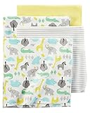 カーターズ Carter's ブランケット 毛布 4枚組 & ベビー・デポ モスリン ウォッシュクロス 4-Pack Receiving Blanket フリーサイズ [並行輸入品]