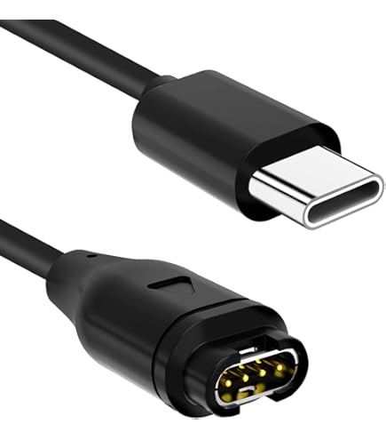Adattatore USB-C PHONILLICO Per Garmin Fenix/Forerunner/Instinct – Ricarica Veloce - 2