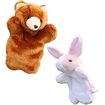 Amazon.co.jp: しあわせ倉庫 アニマル パペット ぬいぐるみ 人形