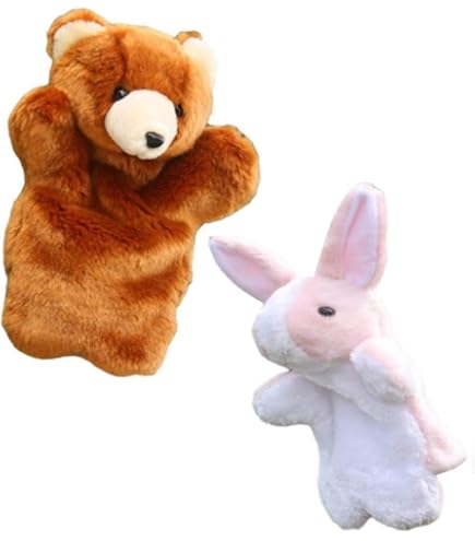 (未使用･未開封品)　うさぎ ＆ かめの フワフワ パペット ウサギとカメの お話しがこれだけでどこでもできます vf3p617 Amazon.co.jp: うさぎ ＆ かめの フワフワ パペット ウサギと