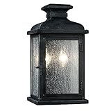 Feiss OL11100DWZ 2-Light Outdoor Sconce [並行輸入品]