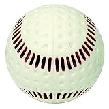 (23cm , White) - Baden Seamed Machine 22.9cm White Baseball (One Dozen)