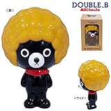 mikihouse Double_B(ミキハウスダブルB)アフロ マラカスのおもちゃ －－－,黒（05）