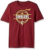 NBA Boys NBA Youthボーイズ半袖" Playoffボール" Tee M レッド